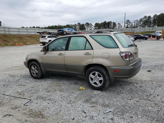 JTJGF10U520122102 - 2002 LEXUS RX 300 BEIGE photo 2