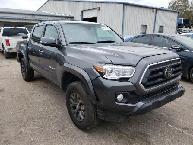 3TMAZ5CN2NM174770 - 2022 TOYOTA TACOMA DOUBLE CAB 银色 照片 4