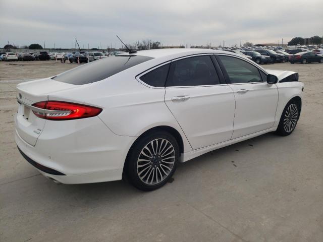 3FA6P0HD9HR397187 - 2017 FORD FUSION SE WHITE photo 3