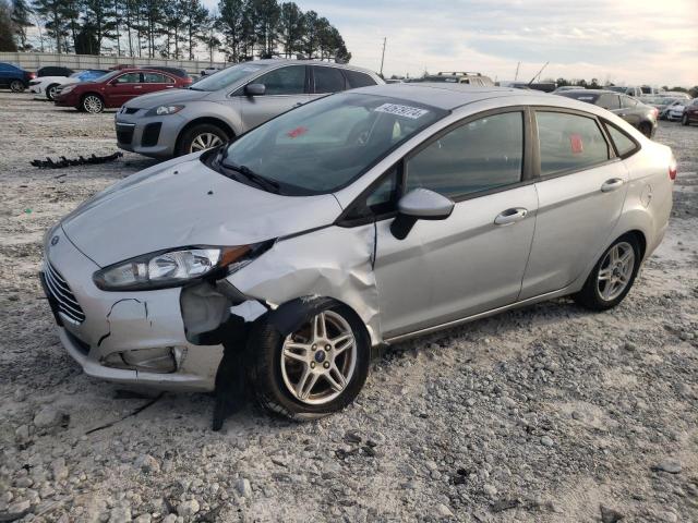 3FADP4BJ4KM117452 - 2019 FORD FIESTA SE SILVER photo 1