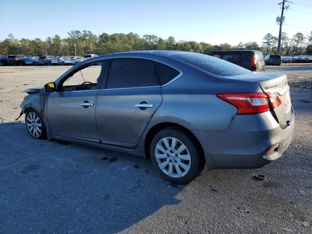 3N1AB7APXJY228052 - 2018 NISSAN SENTRA S GRAY photo 2