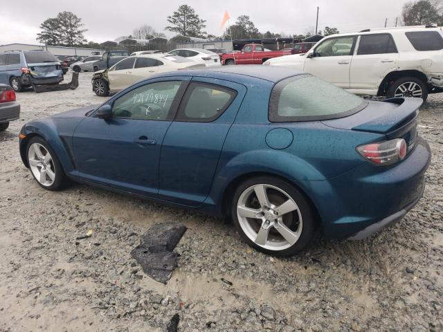 JM1FE173760205809 - 2006 MAZDA RX8 BLUE photo 2