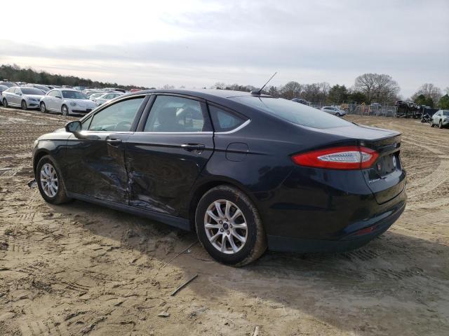 3FA6P0G71FR156698 - 2015 FORD FUSION S GRAY photo 2