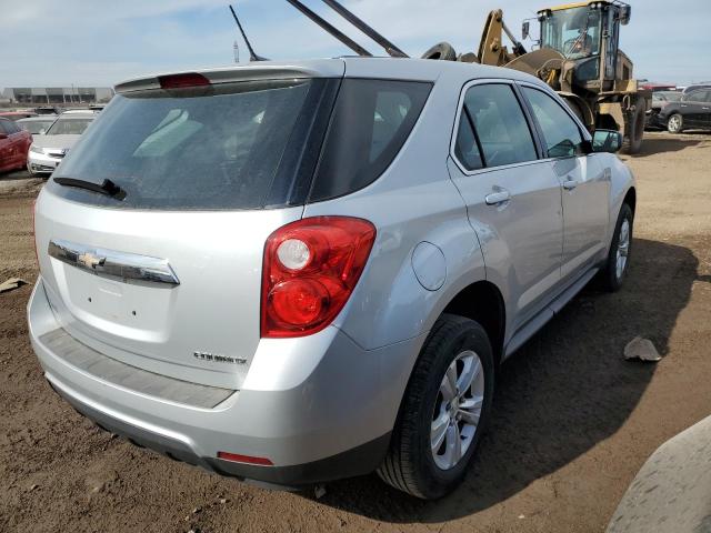 2GNALAEK0E6302390 - 2014 CHEVROLET EQUINOX LS SILVER photo 3