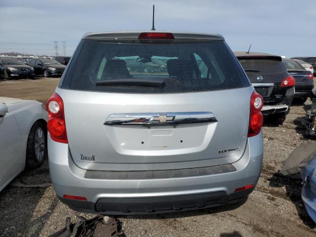 2GNALAEK0E6302390 - 2014 CHEVROLET EQUINOX LS SILVER photo 6