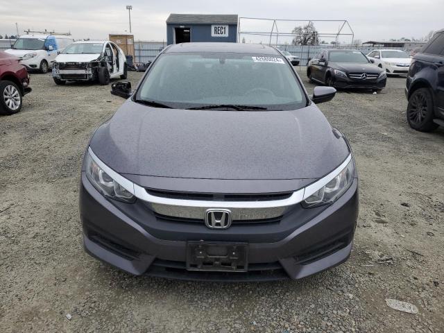 2HGFC2F77JH519661 - 2018 HONDA CIVIC EX GRAY photo 5