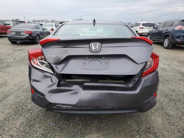 2HGFC2F77JH519661 - 2018 HONDA CIVIC EX GRAY photo 6