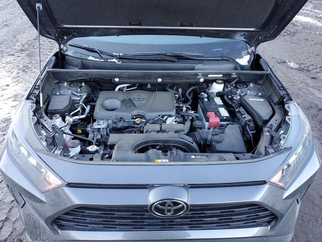 2T3G1RFV6MC231846 - 2021 TOYOTA RAV4 LE GRAY photo 12