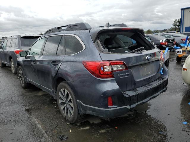 4S4BSANC0G3264481 - 2016 SUBARU OUTBACK 2.5I LIMITED BLUE photo 2