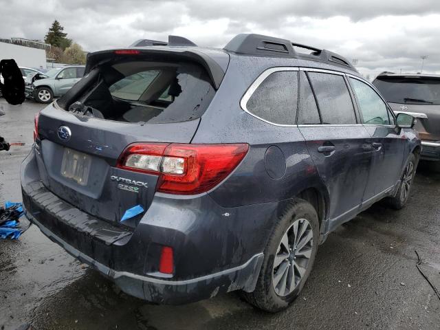 4S4BSANC0G3264481 - 2016 SUBARU OUTBACK 2.5I LIMITED BLUE photo 3