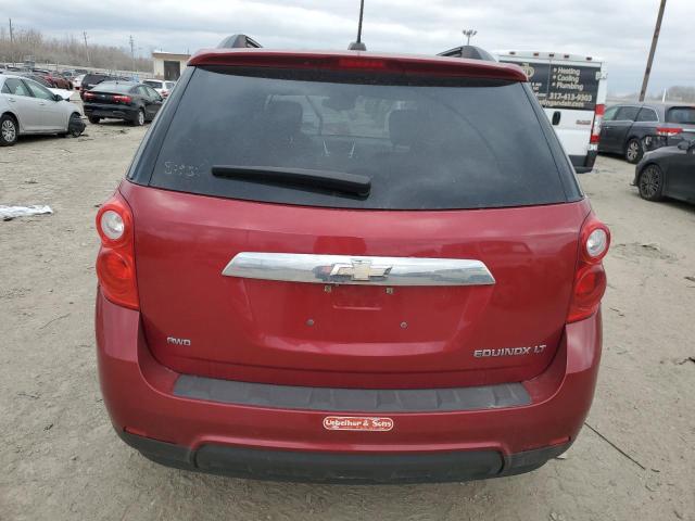 2GNFLFEK2F6425757 - 2015 CHEVROLET EQUINOX LT RED photo 6