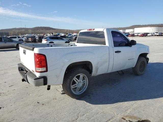 1GTEC14X18Z213296 - 2008 GMC SIERRA C1500 WHITE photo 3