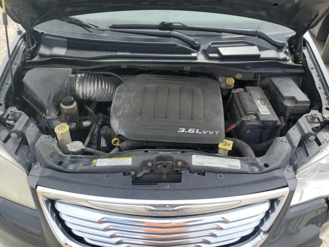 2C4RC1BG4CR244811 - 2012 CHRYSLER TOWN & COU TOURING გრაფიტი ფოტო 12