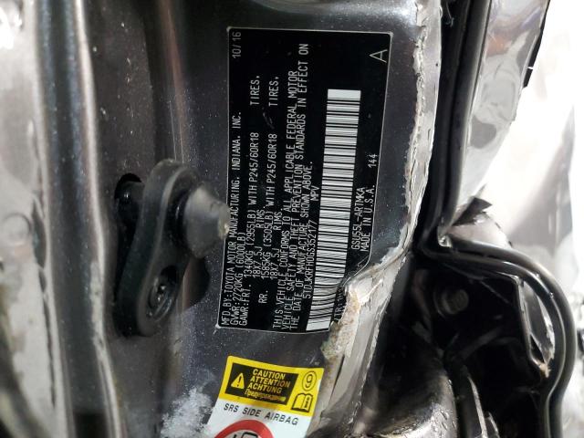 5TDJKRFH0GS352177 - 2016 TOYOTA HIGHLANDER XLE GRAY photo 14