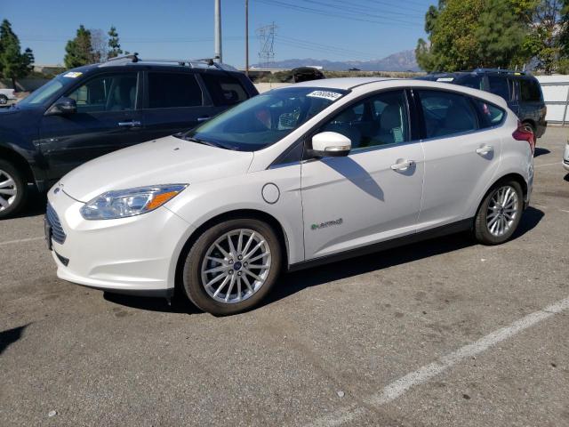 1FADP3R4XEL374681 - 2014 FORD FOCUS BEV WHITE photo 1