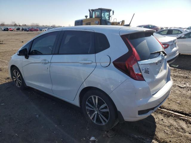 3HGGK5H83KM735542 - 2019 HONDA FIT EX WHITE photo 2