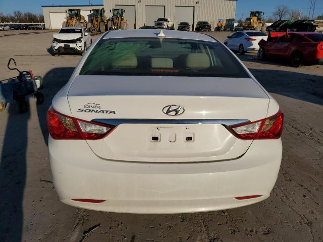 5NPEB4AC8DH536557 - 2013 HYUNDAI SONATA GLS WHITE photo 6