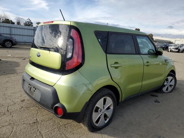 KNDJN2A23E7733627 - 2014 KIA SOUL GREEN photo 3