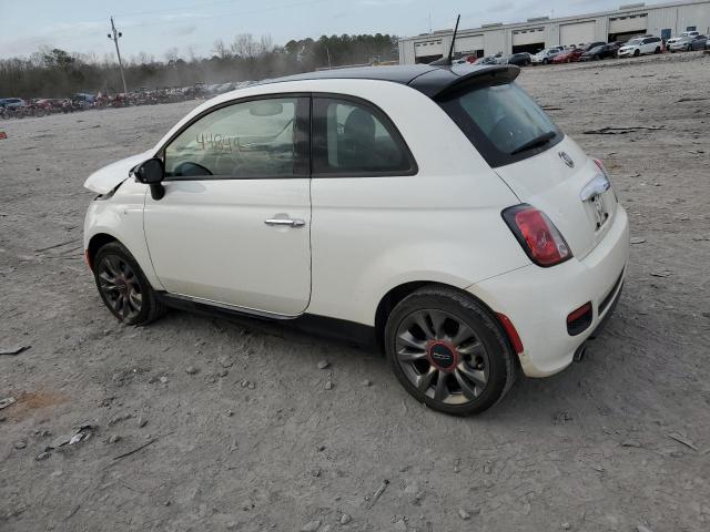 3C3CFFKR0HT586356 - 2017 FIAT 500 POP WHITE photo 2