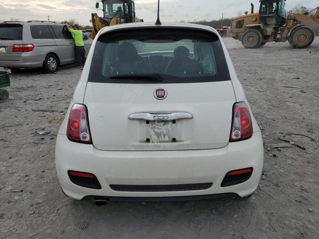 3C3CFFKR0HT586356 - 2017 FIAT 500 POP WHITE photo 6