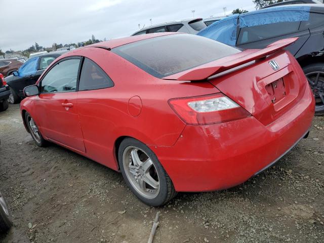 2HGFG21517H708213 - 2007 HONDA CIVIC SI RED photo 2