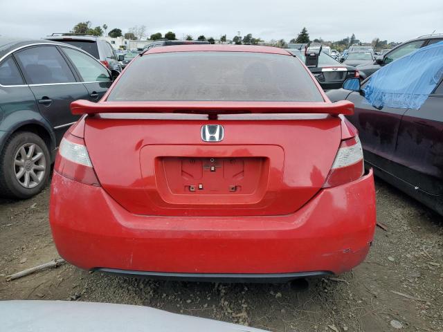 2HGFG21517H708213 - 2007 HONDA CIVIC SI RED photo 6