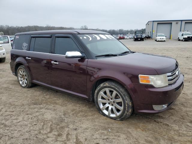 2FMGK5DCXBBD06923 - 2011 FORD FLEX LIMITED BURGUNDY photo 4