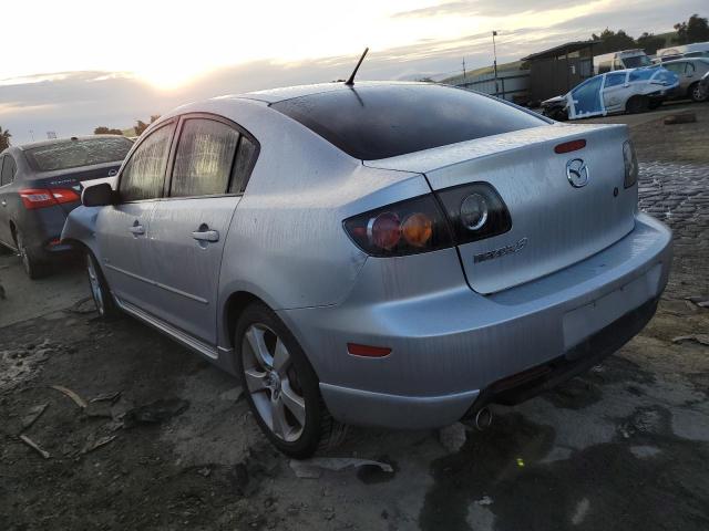 JM1BK324661541142 - 2006 MAZDA 3 S SILVER photo 2