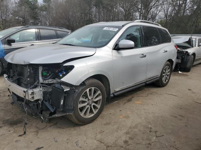 5N1AR2MMXEC711256 - 2014 NISSAN PATHFINDER S SILVER photo 1