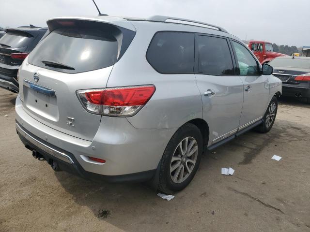 5N1AR2MMXEC711256 - 2014 NISSAN PATHFINDER S SILVER photo 3
