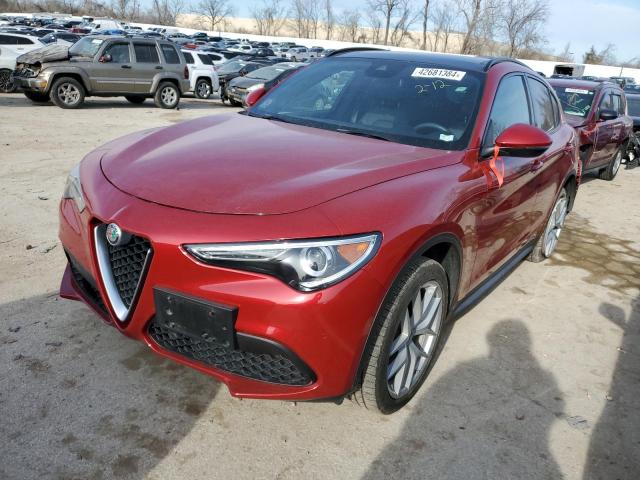 ZASFAKNN3J7B67248 - 2018 ALFA ROMEO STELVIO TI SPORT RED photo 1