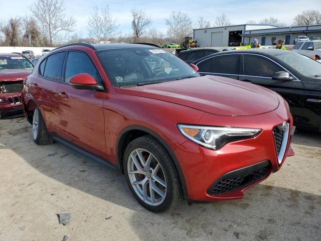 ZASFAKNN3J7B67248 - 2018 ALFA ROMEO STELVIO TI SPORT RED photo 4