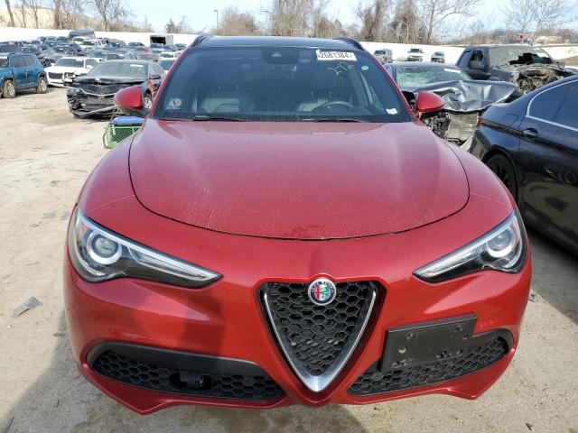 ZASFAKNN3J7B67248 - 2018 ALFA ROMEO STELVIO TI SPORT RED photo 5