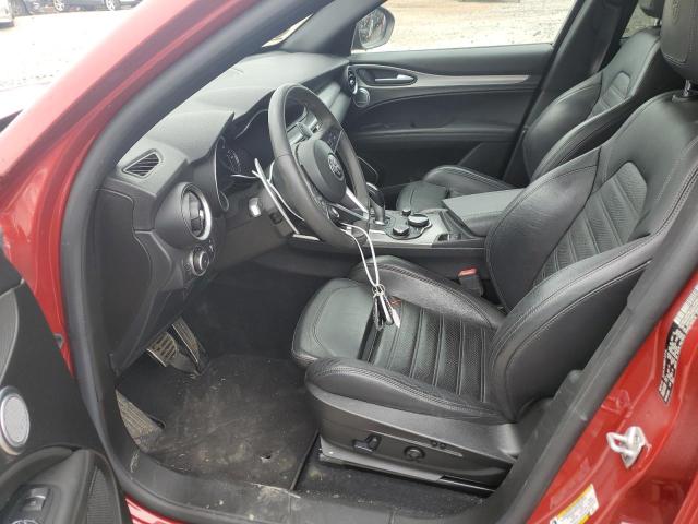 ZASFAKNN3J7B67248 - 2018 ALFA ROMEO STELVIO TI SPORT RED photo 7