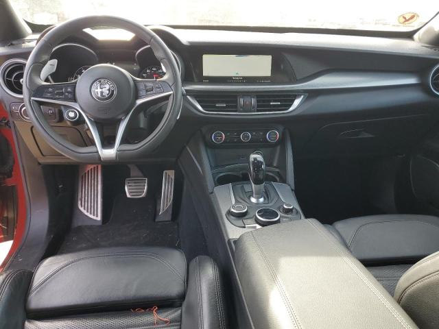 ZASFAKNN3J7B67248 - 2018 ALFA ROMEO STELVIO TI SPORT RED photo 8