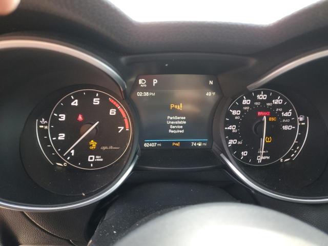 ZASFAKNN3J7B67248 - 2018 ALFA ROMEO STELVIO TI SPORT RED photo 9