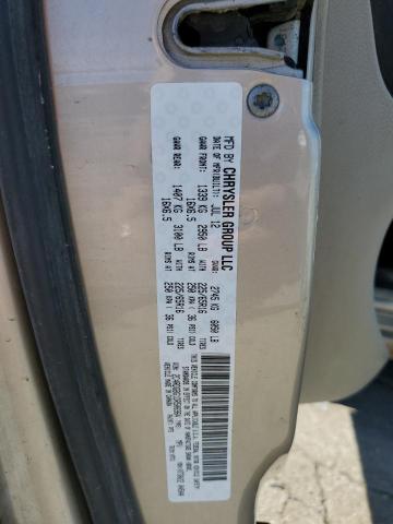 2C4RDGBG1DR506964 - 2013 DODGE GRAND CARA SE TAN photo 13