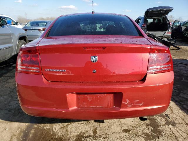 2B3KA43G08H315024 - 2008 DODGE CHARGER RED photo 6