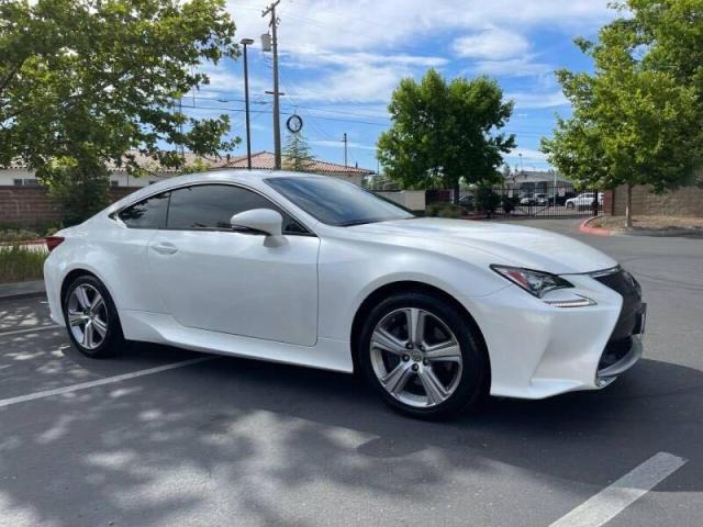 JTHHA5BC5G5002326 - 2016 LEXUS RC 200T WHITE photo 1