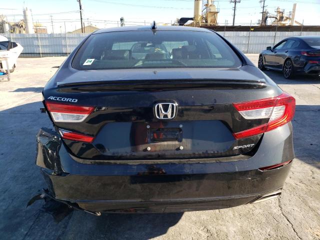 1HGCV1F36MA091041 - 2021 HONDA ACCORD SPORT BLACK photo 6