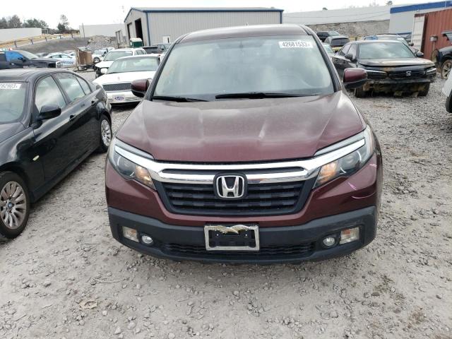 5FPYK2F53HB001840 - 2017 HONDA RIDGELINE RTL BURGUNDY photo 5