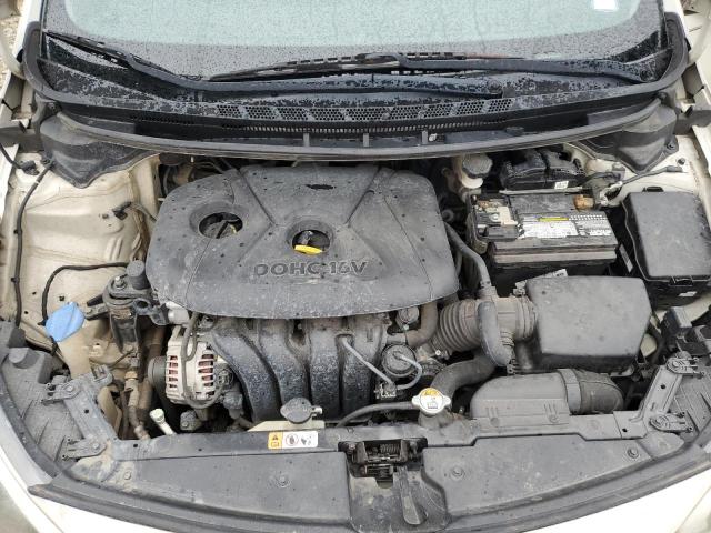 KNAFK4A64F5275832 - 2015 KIA FORTE LX CREAM photo 11