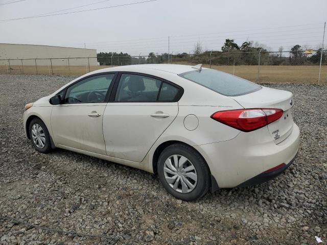 KNAFK4A64F5275832 - 2015 KIA FORTE LX CREAM photo 2