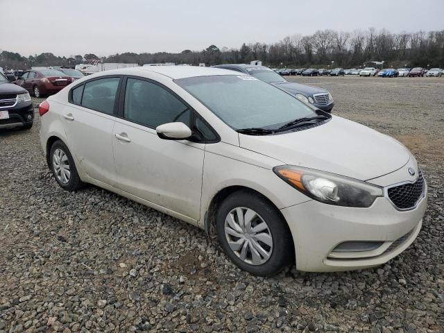 KNAFK4A64F5275832 - 2015 KIA FORTE LX CREAM photo 4