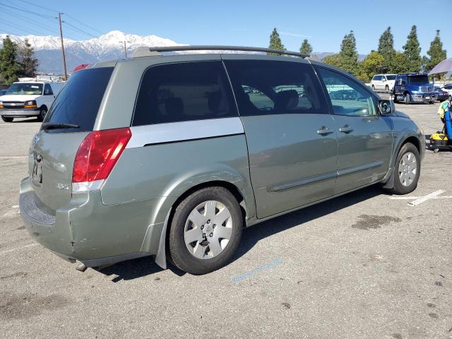 5N1BV28U25N116464 - 2005 NISSAN QUEST S GREEN photo 3