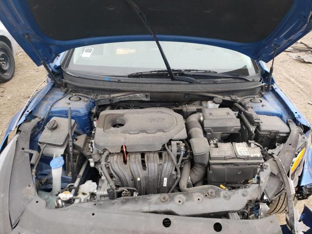 5NPE24AF7KH764332 - 2019 HYUNDAI SONATA SE BLUE photo 7