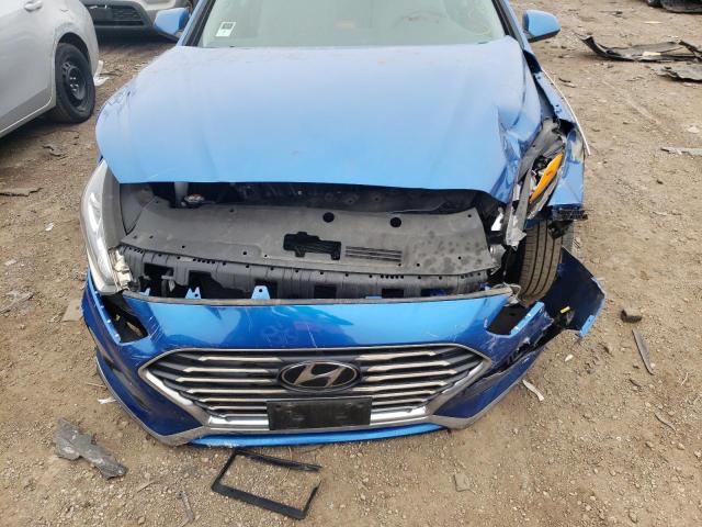 5NPE24AF7KH764332 - 2019 HYUNDAI SONATA SE BLUE photo 9