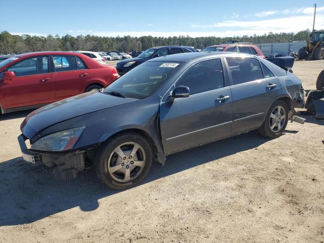 JHMCN36456C001676 - 2006 HONDA ACCORD HYBRID BLUE photo 1