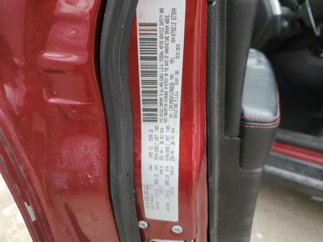 1C4PJMBSXFW786638 - 2015 JEEP CHEROKEE TRAILHAWK MAROON photo 13