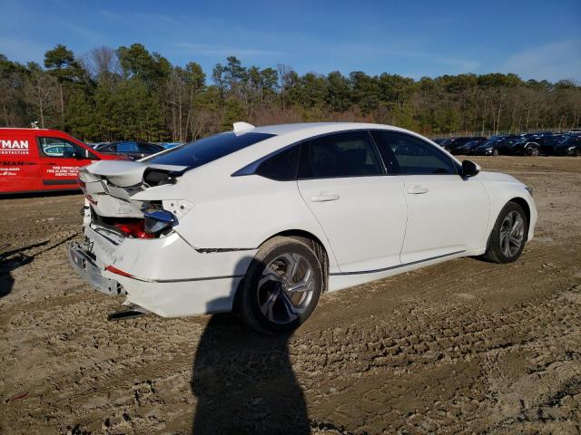 1HGCV2F50JA006830 - 2018 HONDA ACCORD EXL WHITE photo 3